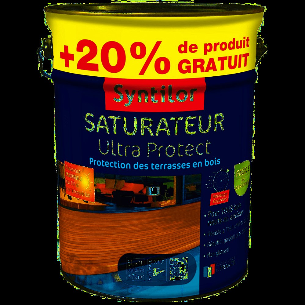 Saturateur Ultra Protect Aqua Gris 5L+1L gratuit - SYNTILOR